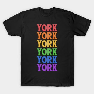 YORK COLORFUL CITY T-Shirt